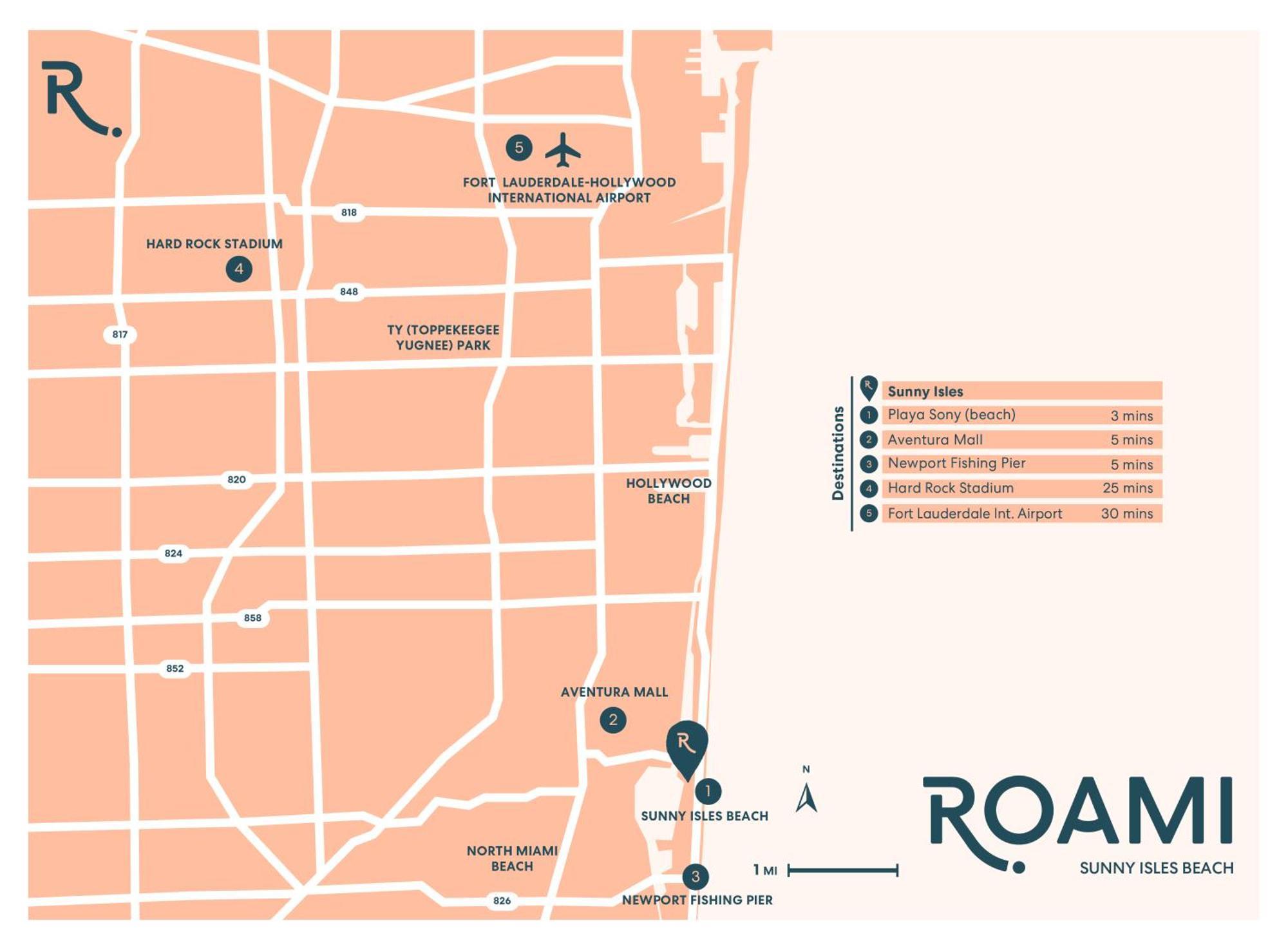 Roami At Sunny Isles Apartman Miami Beach Kültér fotó